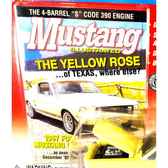 Johnny Lightning Mustang Illustrated 1967 FORD MUSTANG GTA, New, See Pics/Descr. - Picture 4 of 5